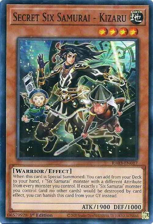 Secret Six Samurai - Kizaru — Quarter Century Bonanza — Yu-Gi-Oh!