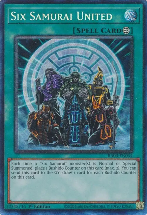 Six Samurai United — Quarter Century Bonanza — Yu-Gi-Oh!
