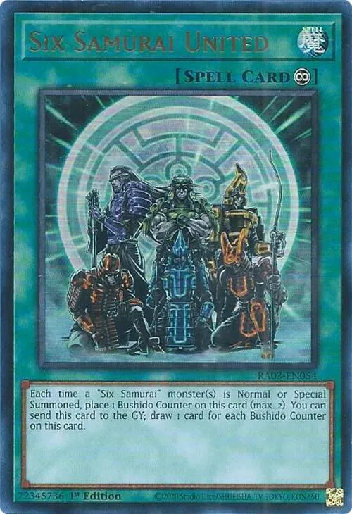 Six Samurai United — Quarter Century Bonanza — Yu-Gi-Oh!