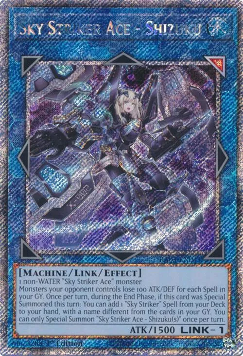 Sky Striker Ace - Shizuku — Quarter Century Bonanza — Yu-Gi-Oh!