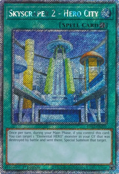 Skyscraper 2 - Hero City from Quarter Century Bonanza - Yu-Gi-Oh!