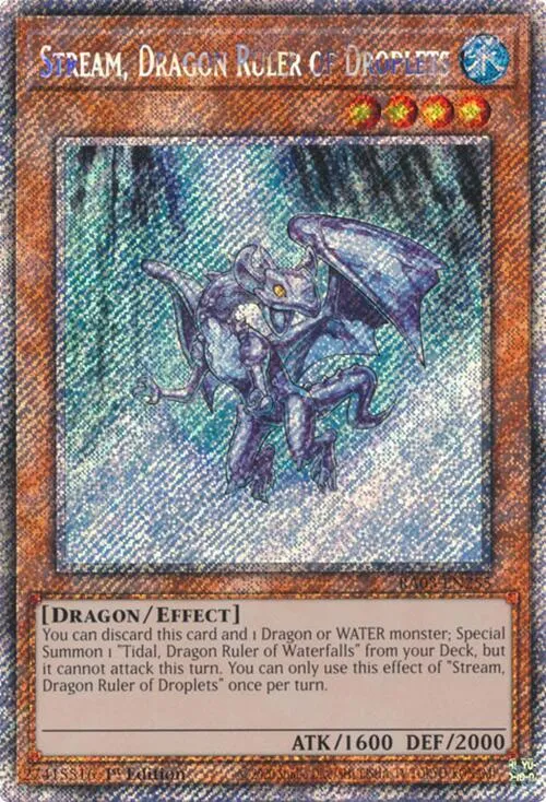 Stream, Dragon Ruler of Droplets — Quarter Century Bonanza — Yu-Gi-Oh!