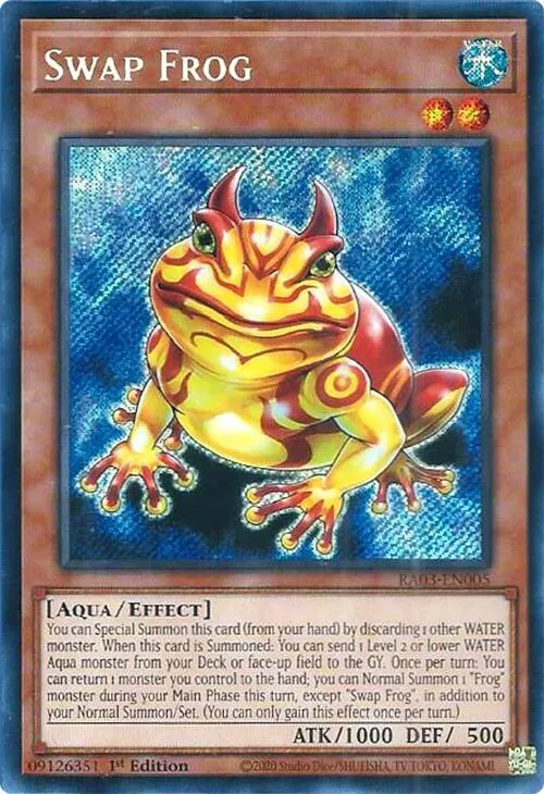 Swap Frog — Quarter Century Bonanza — Yu-Gi-Oh!
