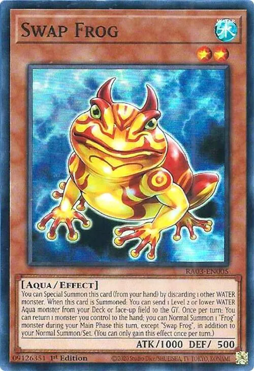 Swap Frog — Quarter Century Bonanza — Yu-Gi-Oh!