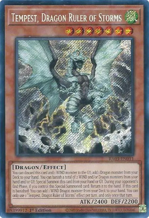 Tempest, Dragon Ruler of Storms from Quarter Century Bonanza - Yu-Gi-Oh!