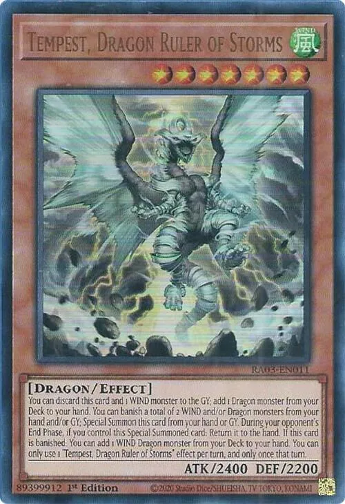 Tempest, Dragon Ruler of Storms — Quarter Century Bonanza — Yu-Gi-Oh!