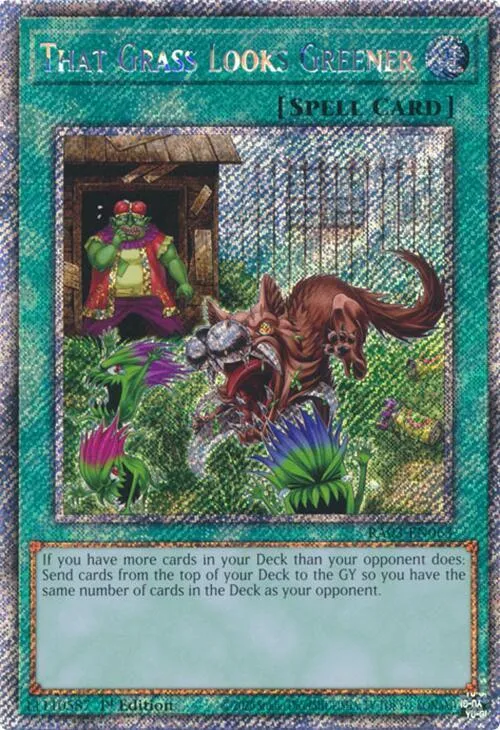 That Grass Looks Greener — Quarter Century Bonanza — Yu-Gi-Oh!