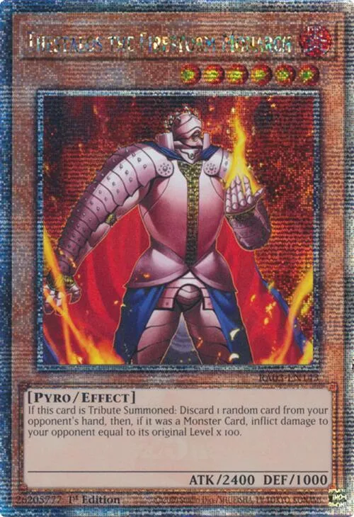 Thestalos the Firestorm Monarch — Quarter Century Bonanza — Yu-Gi-Oh!