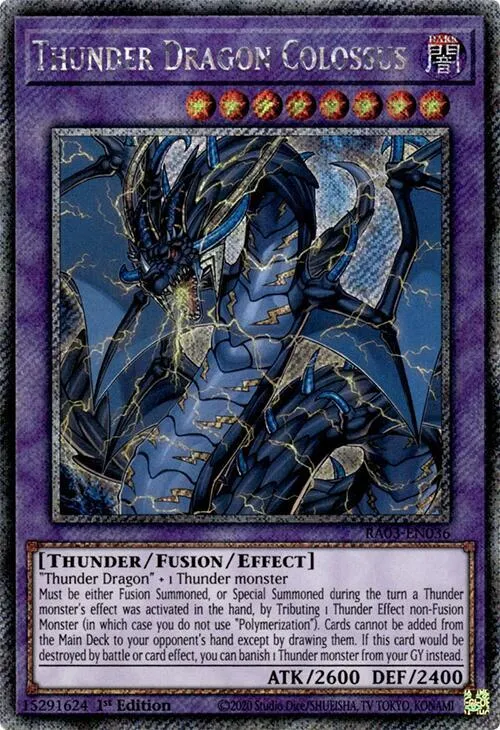 Thunder Dragon Colossus — Quarter Century Bonanza — Yu-Gi-Oh!