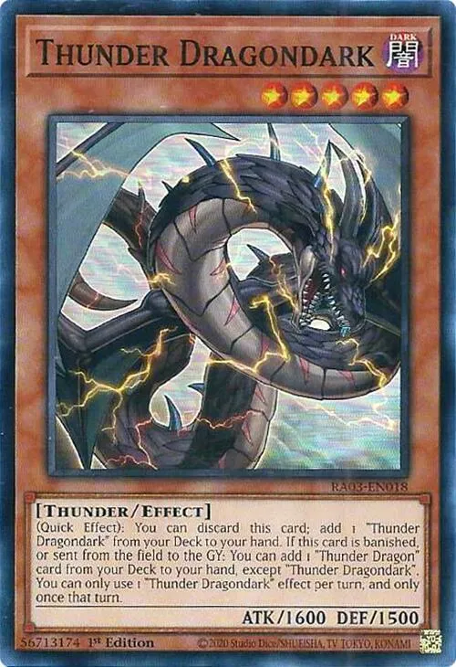 Thunder Dragondark — Quarter Century Bonanza — Yu-Gi-Oh!