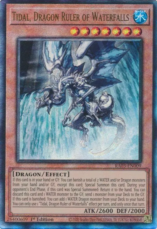 Tidal, Dragon Ruler of Waterfalls — Quarter Century Bonanza — Yu-Gi-Oh!