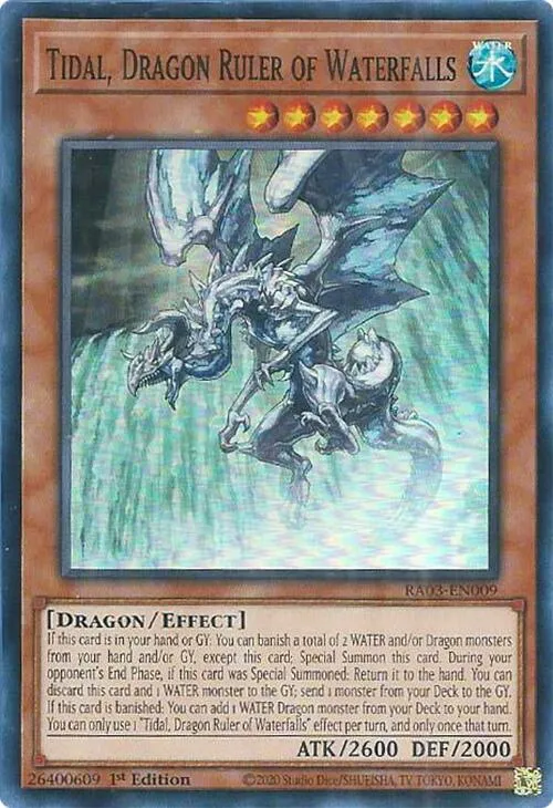 Tidal, Dragon Ruler of Waterfalls — Quarter Century Bonanza — Yu-Gi-Oh!