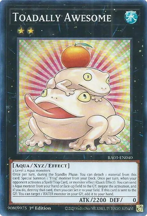 Toadally Awesome — Quarter Century Bonanza — Yu-Gi-Oh!