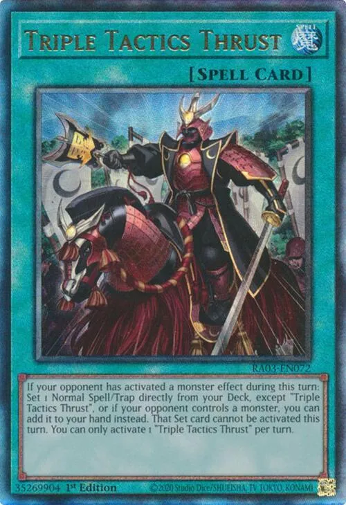 Triple Tactics Thrust — Quarter Century Bonanza — Yu-Gi-Oh!