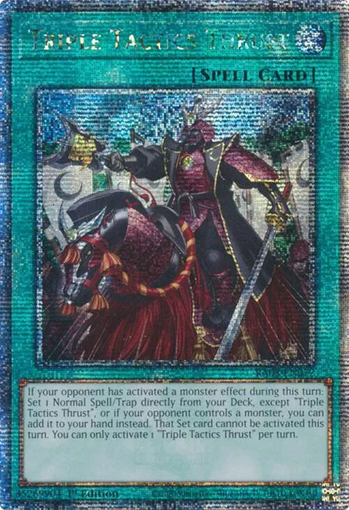 Triple Tactics Thrust — Quarter Century Bonanza — Yu-Gi-Oh!