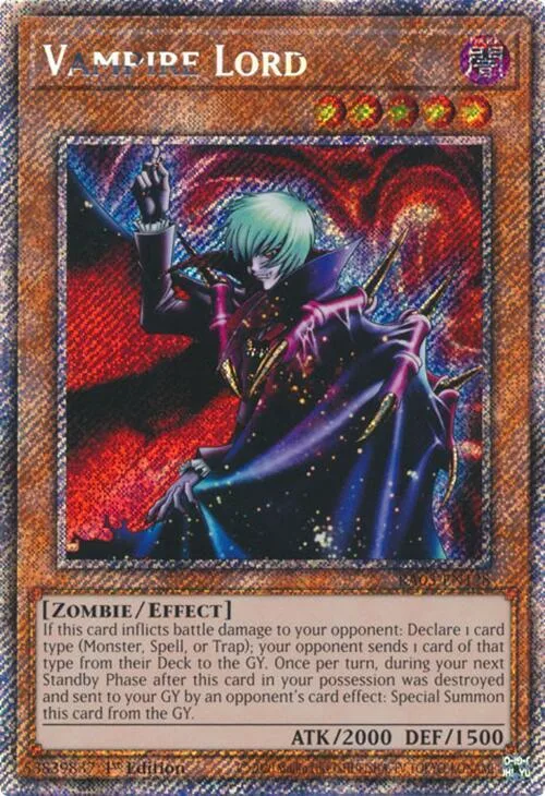 Vampire Lord — Quarter Century Bonanza — Yu-Gi-Oh!