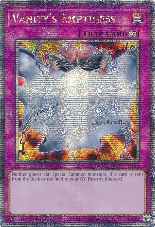 Vanity's Emptiness — Quarter Century Bonanza — Yu-Gi-Oh!