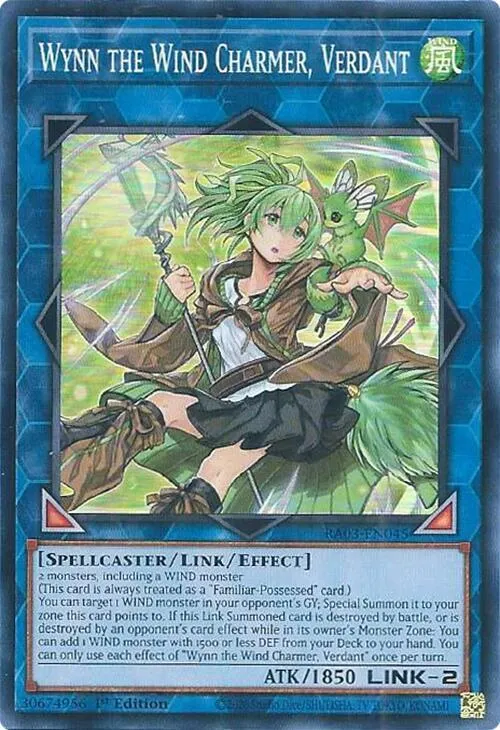 Wynn the Wind Charmer, Verdant — Quarter Century Bonanza — Yu-Gi-Oh!