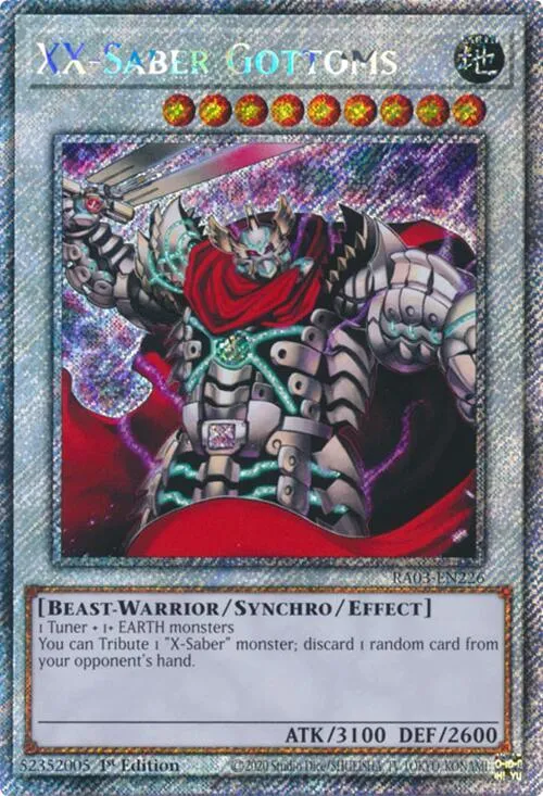 XX-Saber Gottoms — Quarter Century Bonanza — Yu-Gi-Oh!