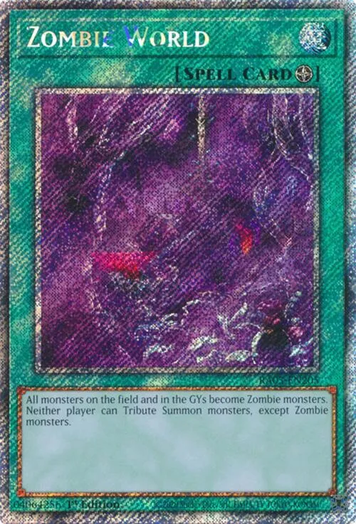 Zombie World — Quarter Century Bonanza — Yu-Gi-Oh!