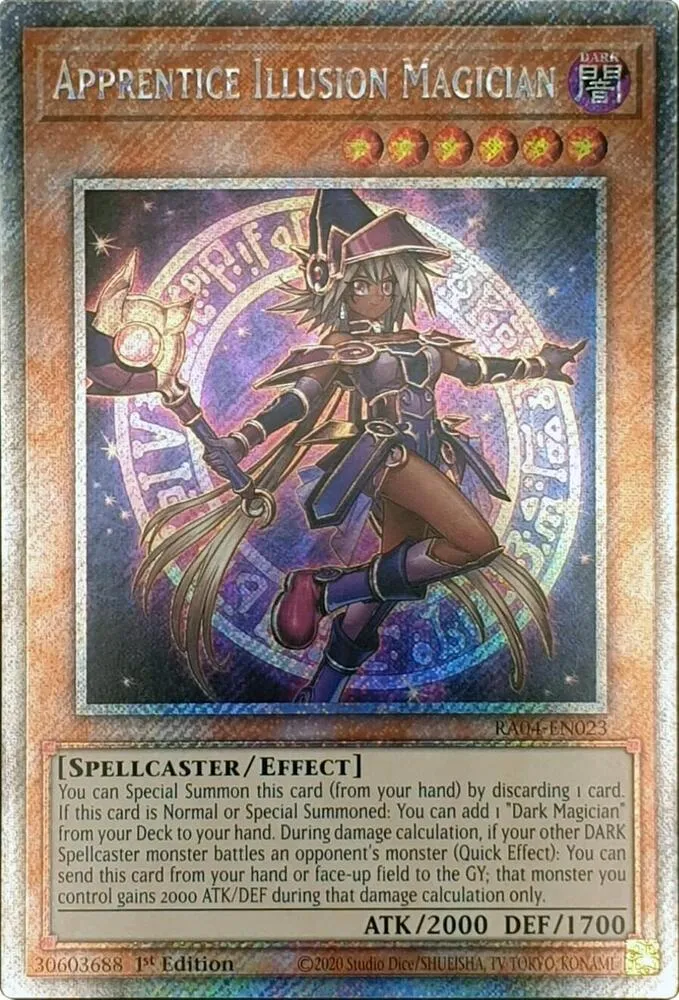 Apprentie Magicienne Illusion — Quarter Century Stampede — Yu-Gi-Oh!