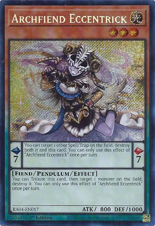 Archfiend Eccentrick — Quarter Century Stampede — Yu-Gi-Oh!