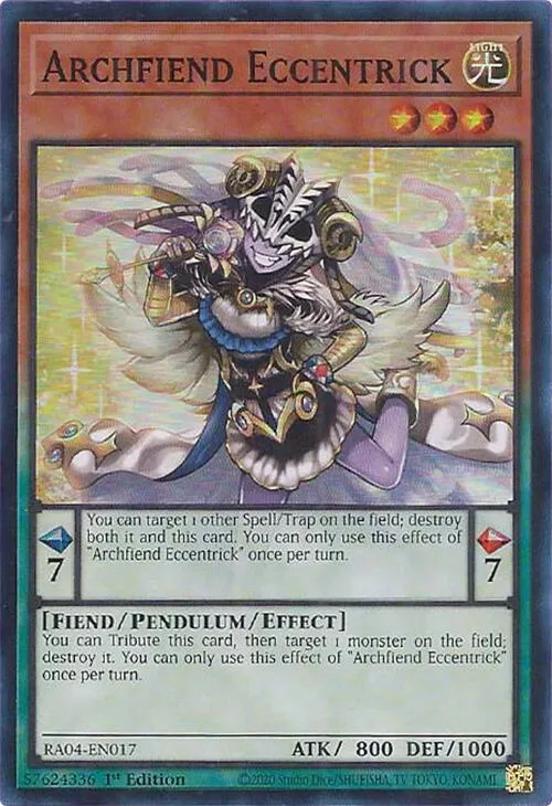 Archfiend Eccentrick — Quarter Century Stampede — Yu-Gi-Oh!