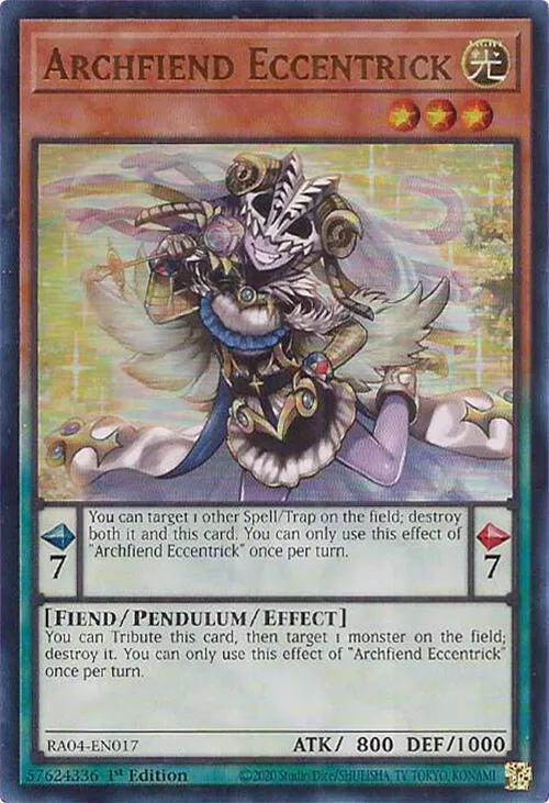 Archfiend Eccentrick — Quarter Century Stampede — Yu-Gi-Oh!