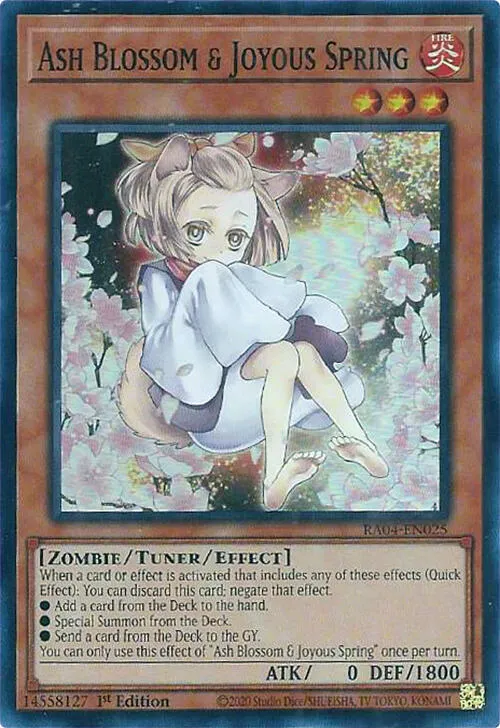 Ash Blossom & Joyous Spring — Quarter Century Stampede — Yu-Gi-Oh!