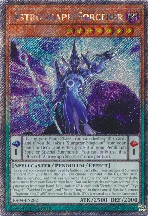 Astrograph Sorcerer — Quarter Century Stampede — Yu-Gi-Oh!