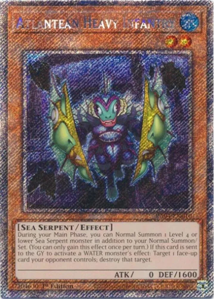 Atlantean Heavy Infantry — Quarter Century Stampede — Yu-Gi-Oh!