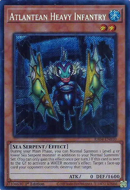 Atlantean Heavy Infantry — Quarter Century Stampede — Yu-Gi-Oh!