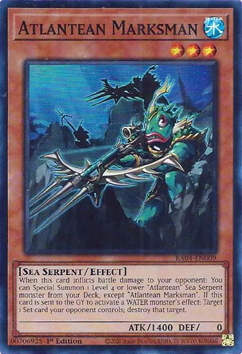 Atlantean Marksman — Quarter Century Stampede — Yu-Gi-Oh!