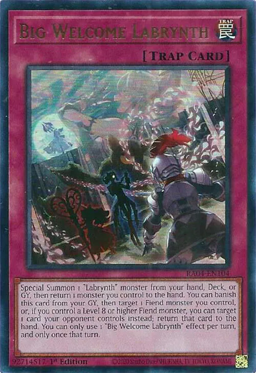 Big Welcome Labrynth — Quarter Century Stampede — Yu-Gi-Oh!