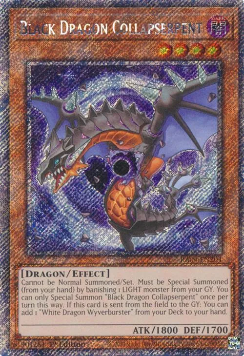 Black Dragon Collapserpent — Quarter Century Stampede — Yu-Gi-Oh!