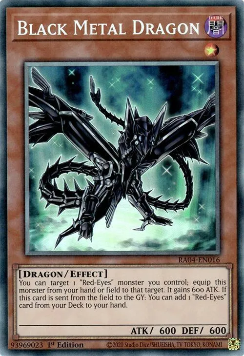 Black Metal Dragon — Quarter Century Stampede — Yu-Gi-Oh!
