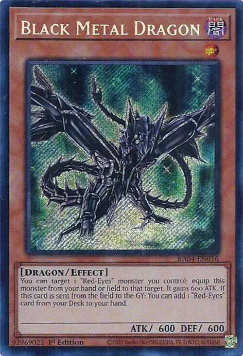 Black Metal Dragon — Quarter Century Stampede — Yu-Gi-Oh!