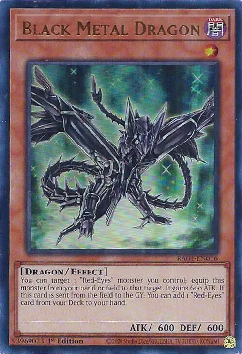 Black Metal Dragon — Quarter Century Stampede — Yu-Gi-Oh!