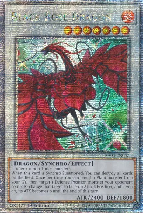 Black Rose Dragon — Quarter Century Stampede — Yu-Gi-Oh!