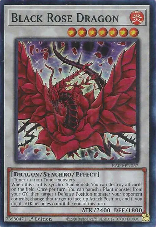 Black Rose Dragon — Quarter Century Stampede — Yu-Gi-Oh!