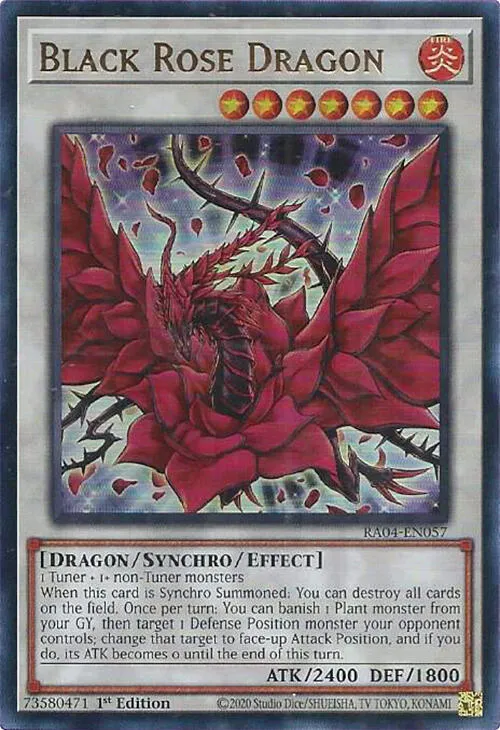 Black Rose Dragon — Quarter Century Stampede — Yu-Gi-Oh!