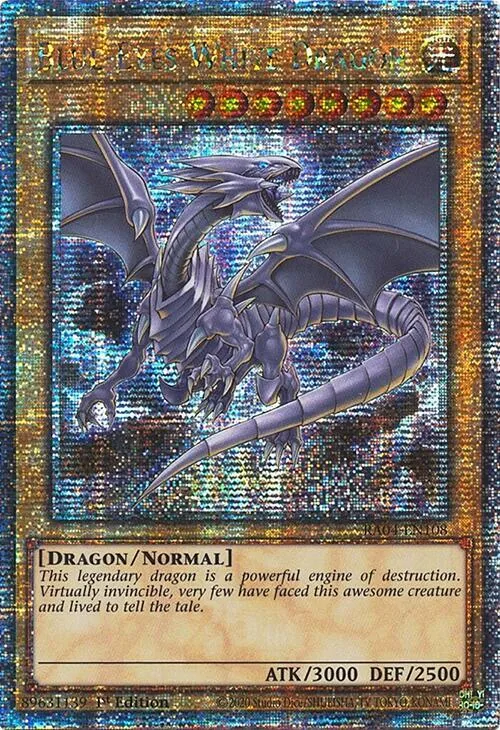 Blue-Eyes White Dragon — Quarter Century Stampede — Yu-Gi-Oh!