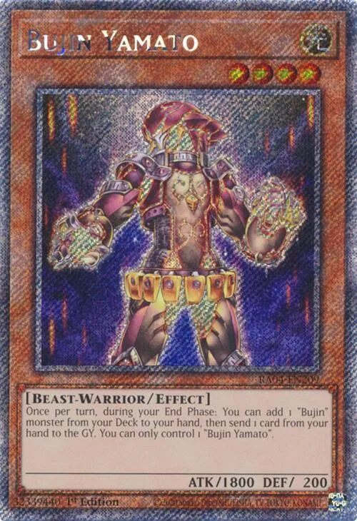 Bujin Yamato — Quarter Century Stampede — Yu-Gi-Oh!