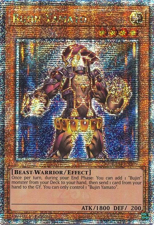 Bujin Yamato — Quarter Century Stampede — Yu-Gi-Oh!