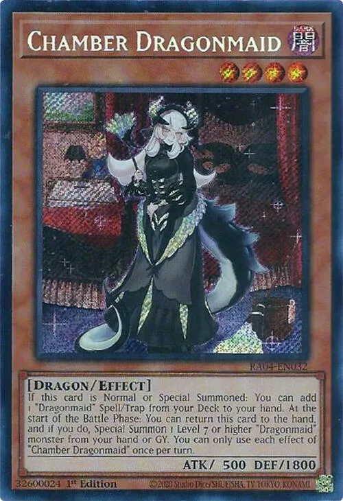 Chamber Dragonmaid — Quarter Century Stampede — Yu-Gi-Oh!