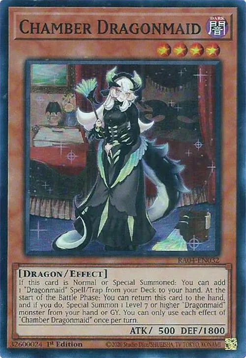 Chamber Dragonmaid — Quarter Century Stampede — Yu-Gi-Oh!