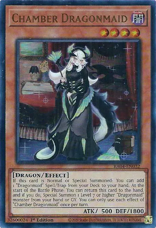 Chamber Dragonmaid — Quarter Century Stampede — Yu-Gi-Oh!