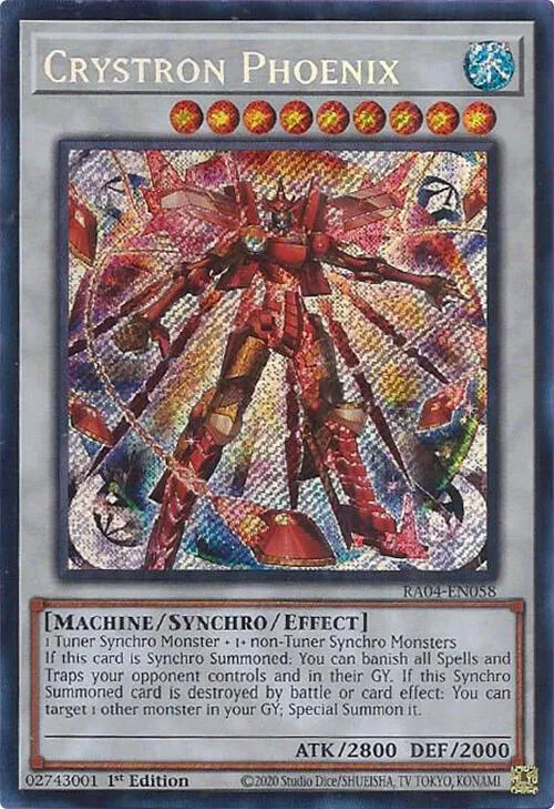 Phénix Crystron — Quarter Century Stampede — Yu-Gi-Oh!