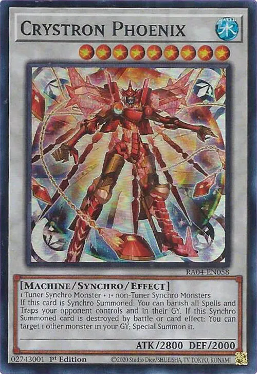Crystron Phoenix — Quarter Century Stampede — Yu-Gi-Oh!