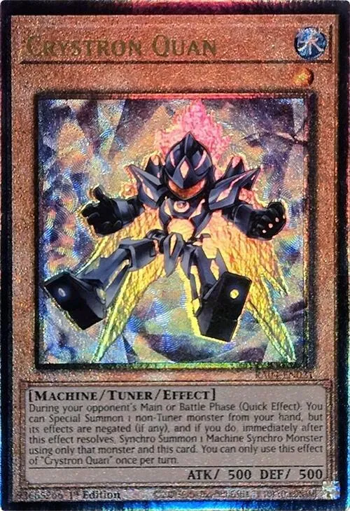 Crystron Quan from Quarter Century Stampede - Yu-Gi-Oh!